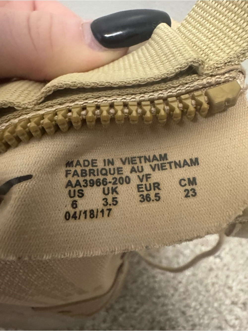 Nike SF AF1 Air Force 1 Mid Mushroom VF - Picture 9 of 10